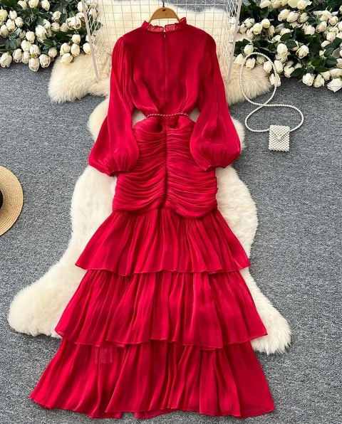 New Ankle Length Solid Party Long Dress CODE: KAR4782
