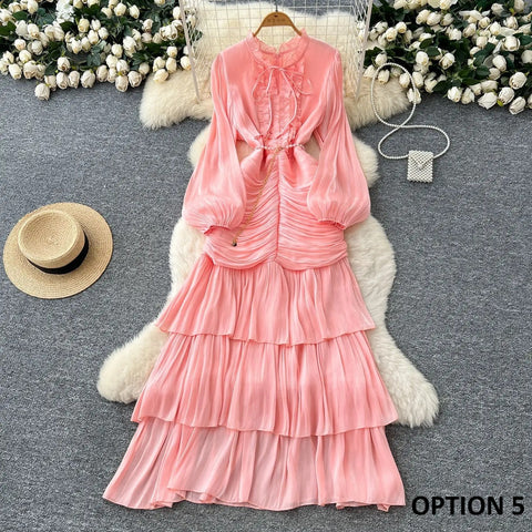 New Ankle Length Solid Party Long Dress CODE: KAR4782