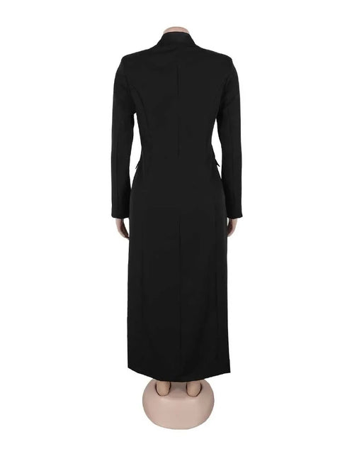 New Long Sleeve Slimming Waist Blazer Dress CODE: KAR4796