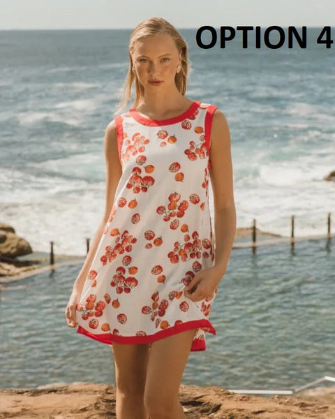New Fashion Summer Beach Bohemain Print Mini Dress CODE: KAR4805