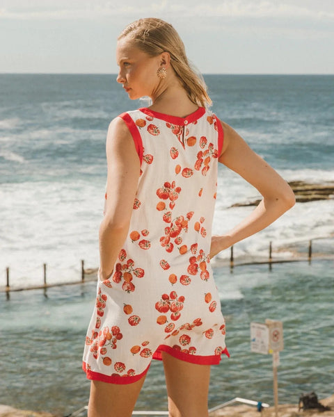 New Fashion Summer Beach Bohemain Print Mini Dress CODE: KAR4805