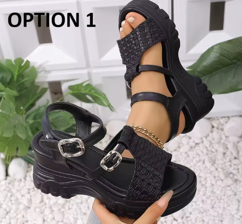 New Casual Beach Sports Platform Sandals CODE: KAR4806