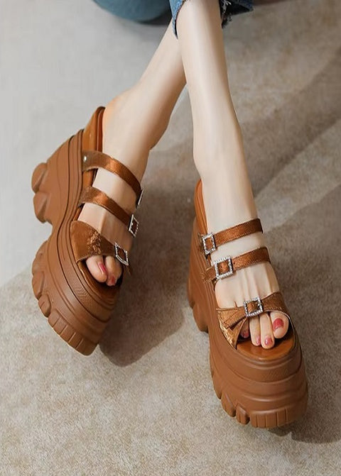 New Summer Retro Slim Super Platform Sandal CODE: KAR4807