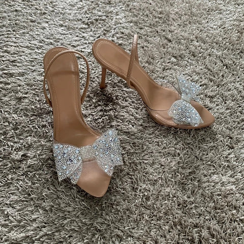 New Luxury Diamond Butterfly-knot High Heels CODE: KAR4819