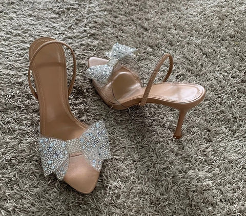 New Luxury Diamond Butterfly-knot High Heels CODE: KAR4819