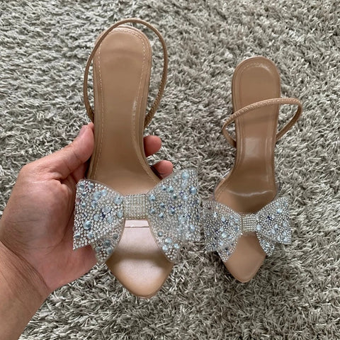 New Luxury Diamond Butterfly-knot High Heels CODE: KAR4819