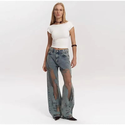New Fashion Retro Straight Pant CODE: KAR4843