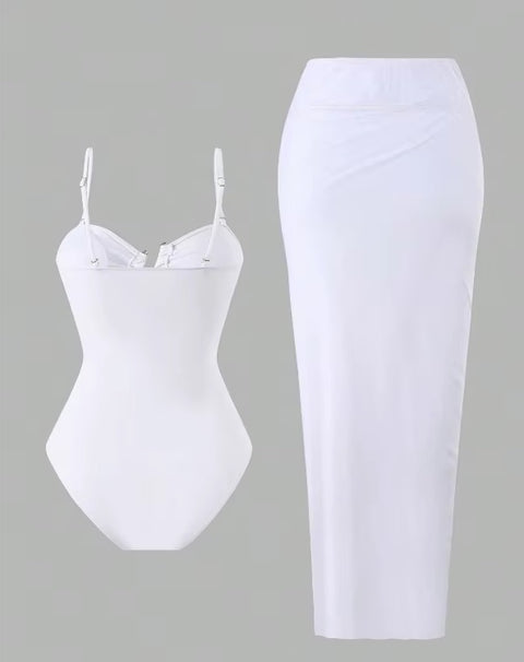 New Metal Buckle Bikini Bodysuits CODE: KAR4846