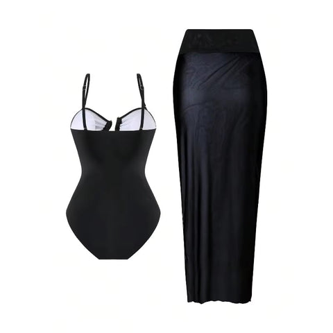 New Metal Buckle Bikini Bodysuits CODE: KAR4846