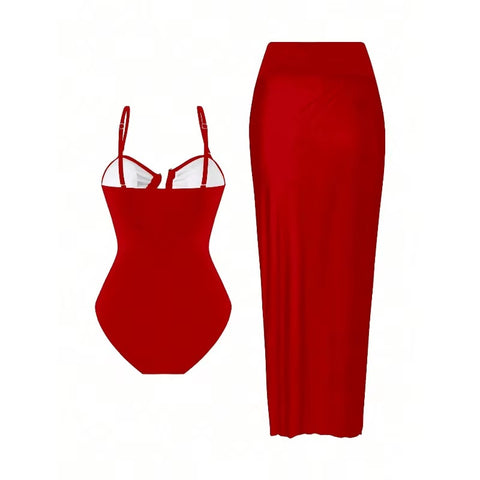 New Metal Buckle Bikini Bodysuits CODE: KAR4846