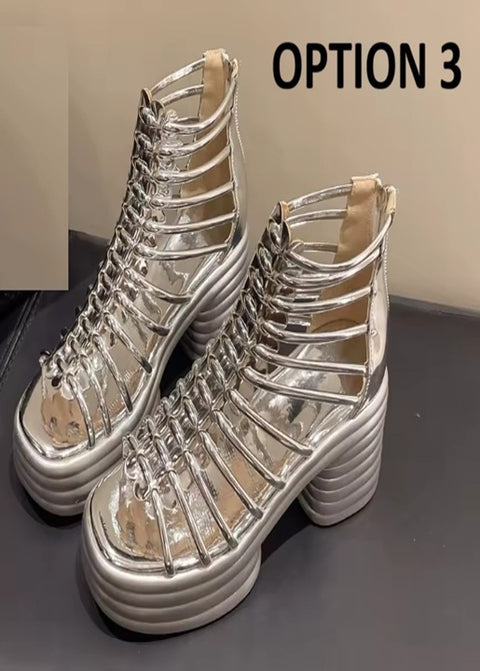 New Thick-soled High-top Heels CODE: KAR4847