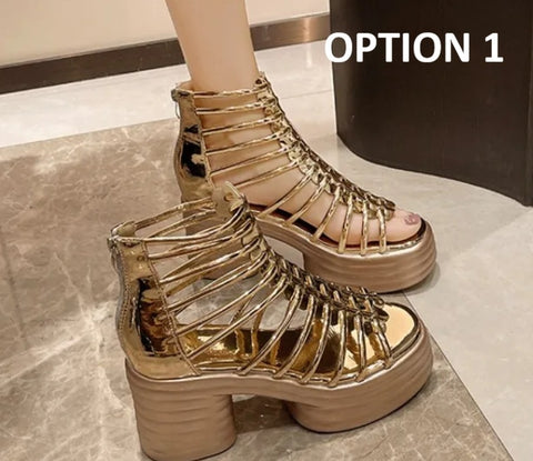 New Thick-soled High-top Heels CODE: KAR4847