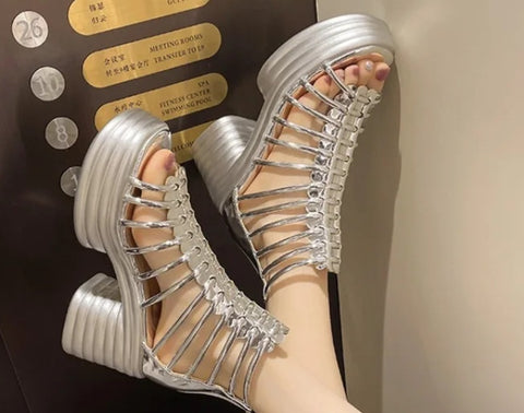 New Thick-soled High-top Heels CODE: KAR4847