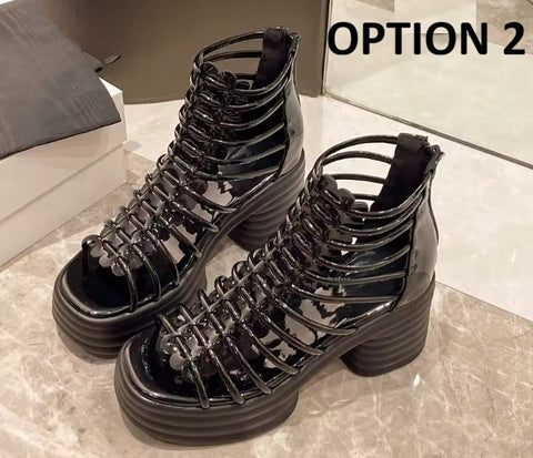 New Thick-soled High-top Heels CODE: KAR4847