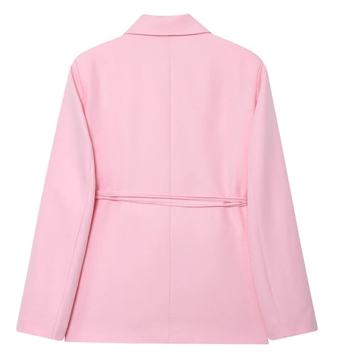 New Fashion Lace-up Flower Suit Jacket CODE: KAR4852