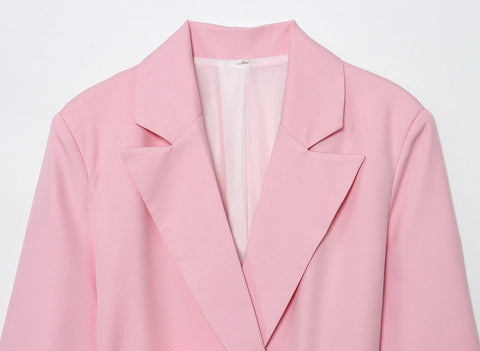 New Fashion Lace-up Flower Suit Jacket CODE: KAR4852