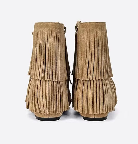 New Fashion Luxury Bohemian Ethnic Style Ankle Boots CODE: KAR4854