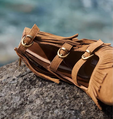 New Fashion Luxury Bohemian Ethnic Style Ankle Boots CODE: KAR4854