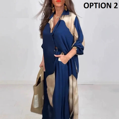New Autumn Boho 3D Print Two Piece Sets CODE: KAR4860