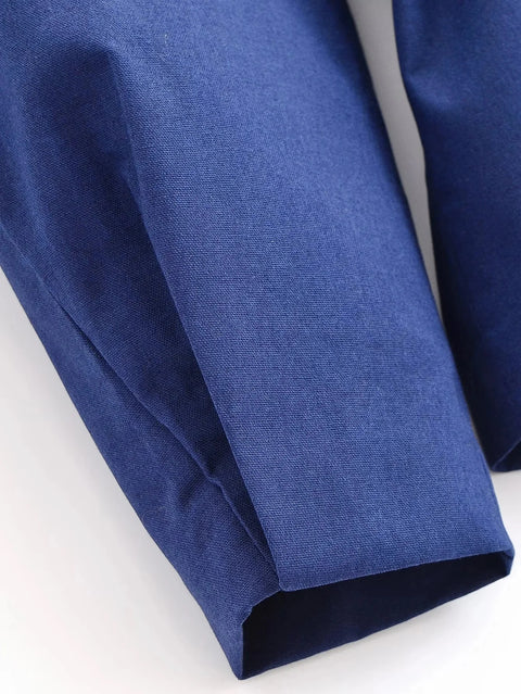 New Elegant Chic Belt Blazer Set CODE: KAR4862