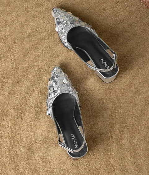New fashion temperament glitter pointed High heels CODE: KAR4863