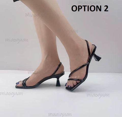 New Fashion Summer Square Toe Party Wedding Pumps Heels CODE: KAR4870