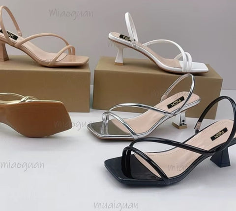 New Fashion Summer Square Toe Party Wedding Pumps Heels CODE: KAR4870