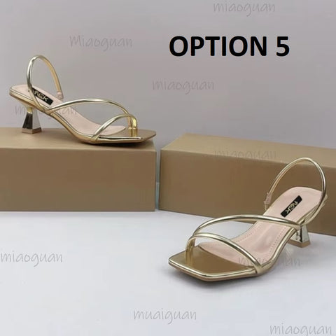 New Fashion Summer Square Toe Party Wedding Pumps Heels CODE: KAR4870