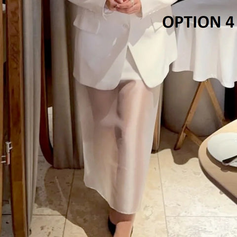 New Fashion High Waist Mesh Patchwork Skirts CODE: KAR4871