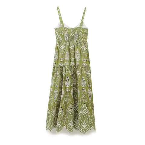 New Casual Strap Versatile Midi Style Long Dress CODE: KAR4886