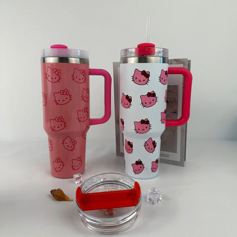 New Sanrio Hellokitty Stainless steel car cup CODE: KAR4888