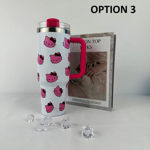 New Sanrio Hellokitty Stainless steel car cup CODE: KAR4888