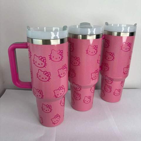 New Sanrio Hellokitty Stainless steel car cup CODE: KAR4888