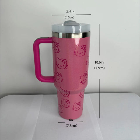 New Sanrio Hellokitty Stainless steel car cup CODE: KAR4888