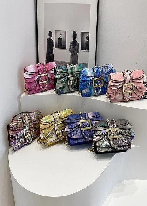 New Fashion Rivets Chain Small Square Bags CODE: KAR4903