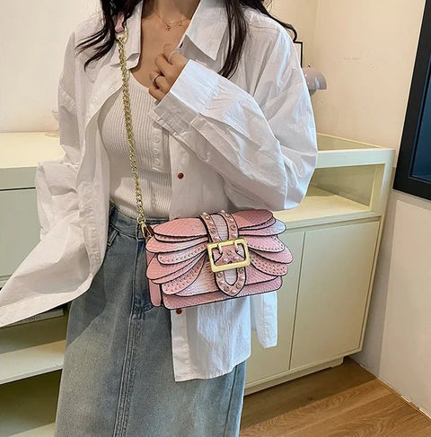 New Fashion Rivets Chain Small Square Bags CODE: KAR4903