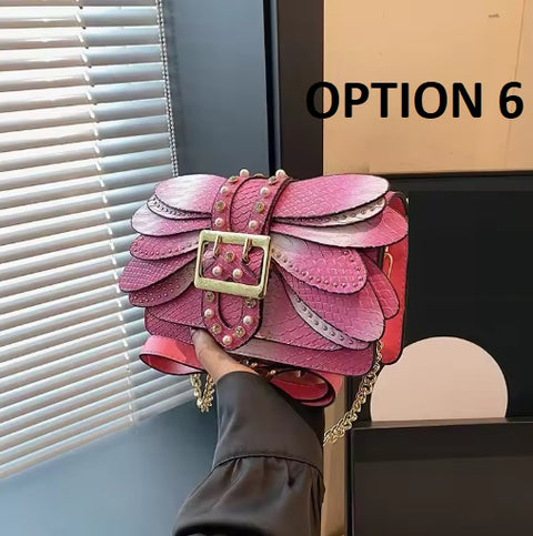 New Fashion Rivets Chain Small Square Bags CODE: KAR4903