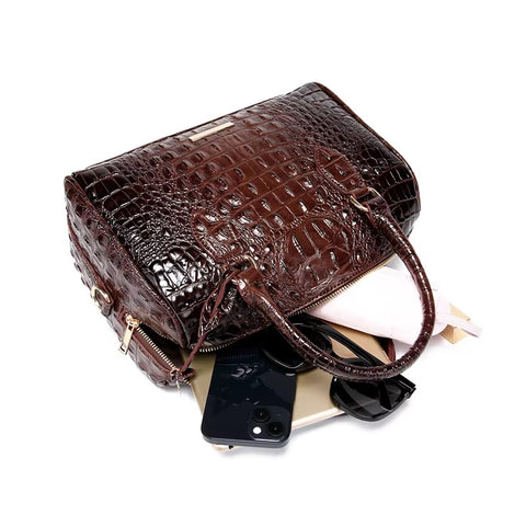 New Fashion Crocodile design Pattern Handbags CODE: KAR4905