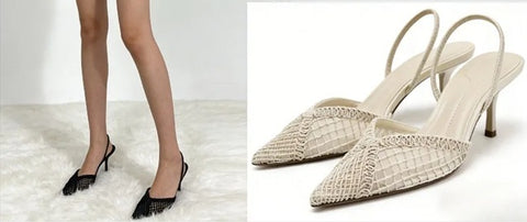 New Fashion Comfort Pointed Toe Shallow High Heels CODE: KAR4908