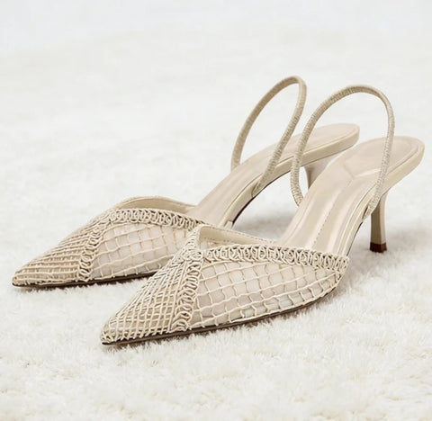 New Fashion Comfort Pointed Toe Shallow High Heels CODE: KAR4908