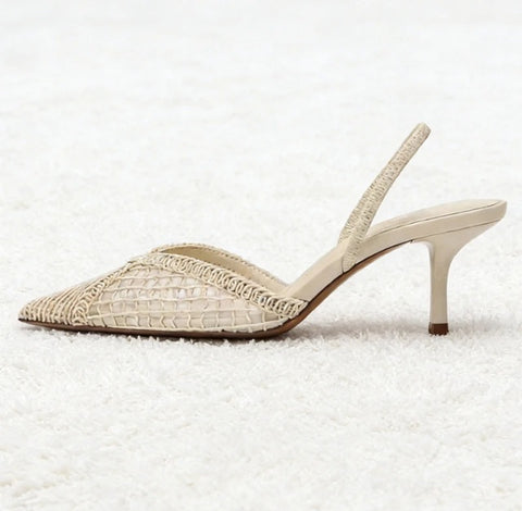 New Fashion Comfort Pointed Toe Shallow High Heels CODE: KAR4908