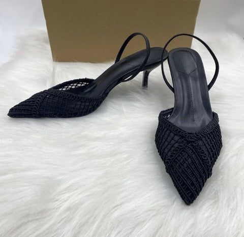 New Fashion Comfort Pointed Toe Shallow High Heels CODE: KAR4908