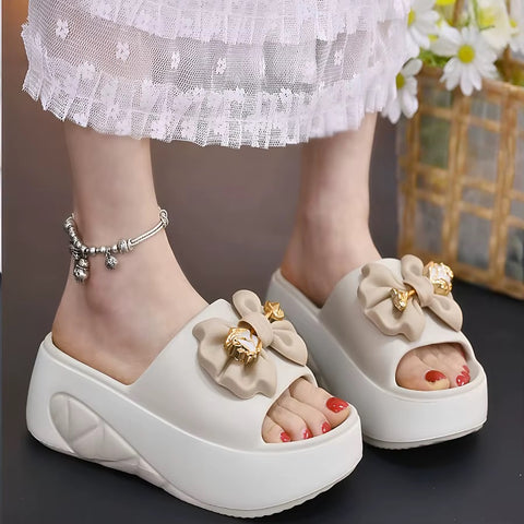 New Chunky Platform Flip Flops High Heel Slippers CODE: KAR4916