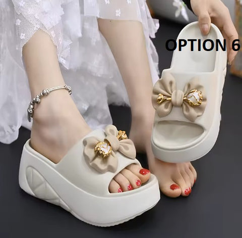 New Chunky Platform Flip Flops High Heel Slippers CODE: KAR4916