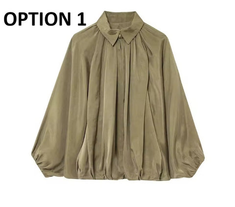 New Loose Long Sleeve Casual Office Outwear CODE: KAR4936
