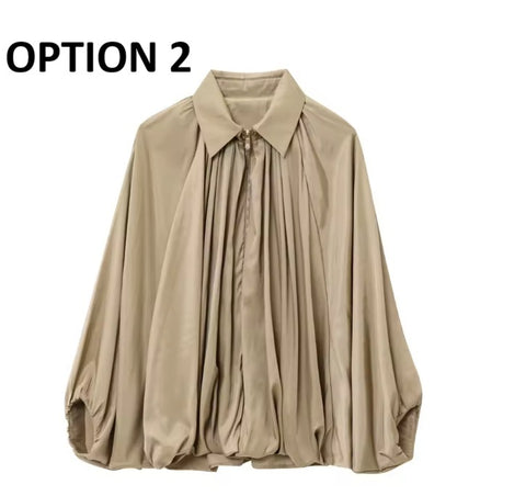 New Loose Long Sleeve Casual Office Outwear CODE: KAR4936
