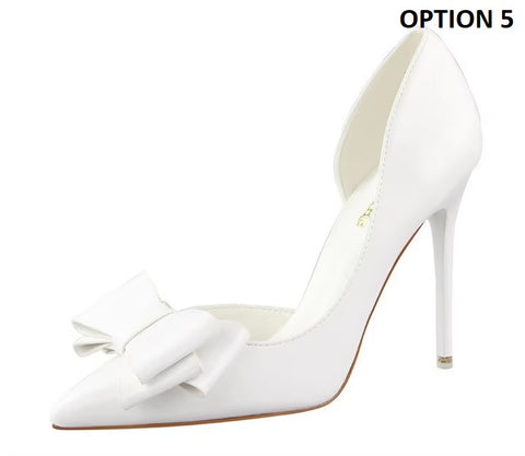 New Fashion Show Sweet Bow High Heels CODE: KAR4937