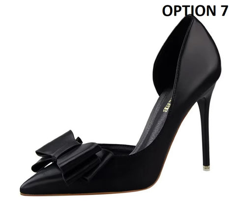New Fashion Show Sweet Bow High Heels CODE: KAR4937