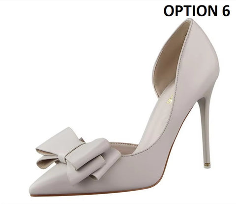 New Fashion Show Sweet Bow High Heels CODE: KAR4937