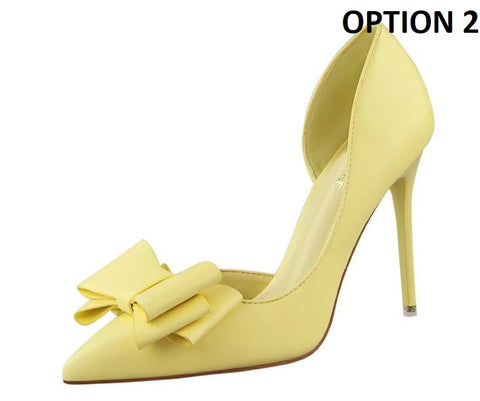 New Fashion Show Sweet Bow High Heels CODE: KAR4937